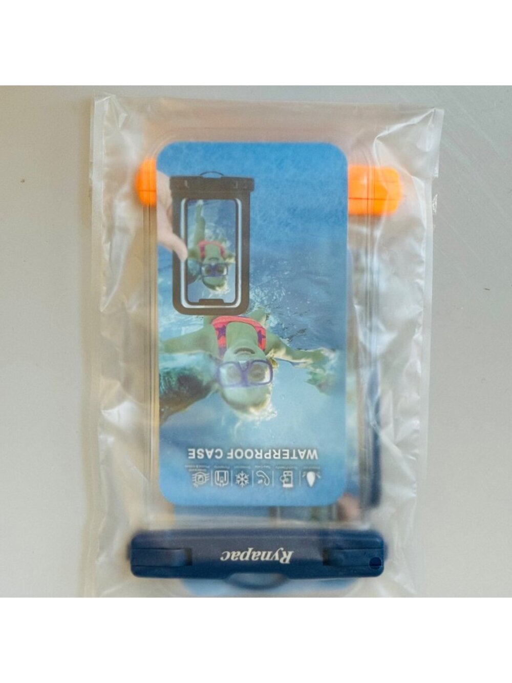 Waterproof Case Rynapac Clear  BO2 6.9”  Fishing Hiking